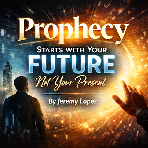 Prophecy Starts With Your Future, Not Your Present (Teaching CD) by Jeremy Lopez Prophecy Starts With Your Future, Not Your Present (Teaching CD) by Jeremy Lopez