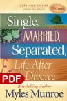 Single, Married, Separated and Life after Divorce (E-Book-PDF Download) By Myles Munroe