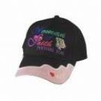 Cap-Woman Of Faith-Black/Pink