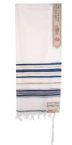 Tallit 12 Tribes Prayer Shawl Acrylic-Blue (24 inch) by Holy Land Gifts