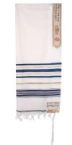 Tallit 12 Tribes Prayer Shawl Acrylic-Blue (50 inch) by Holy Land Gifts