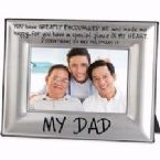 Photo Frame-My Dad  (Beveled Metal Frames)