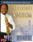 Applying the Kingdom (Hardcover book) by Myles Munroe