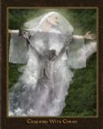 Crucified With Christ (Prophetic Art- 8.5 x 10.5) by Glenda Wilson