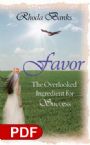 Favor, The Overlooked Ingredient for Success (E-Book Download) by Rhoda Banks
