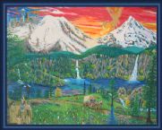 Northwest Heaven on Earth (Art Work) by Mike DeLorenzo