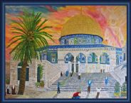 The Dome Of The Rock (Art Work) by Mike DeLorenzo